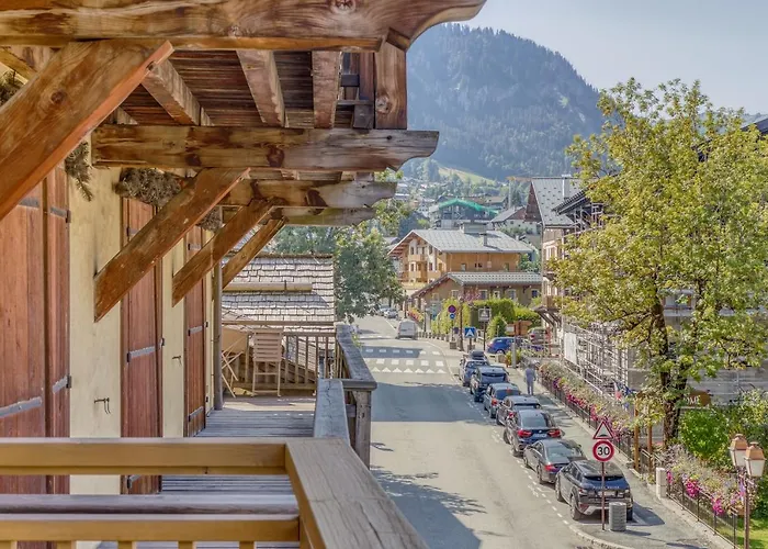 Rare ! Renove Dans Le Centre Pieton De Lejlighed Megève